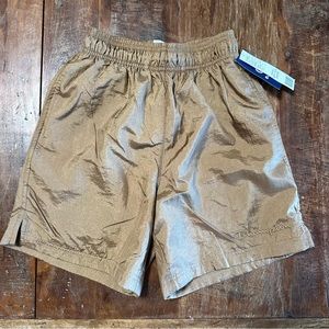 NWT Champion simply nude nylon drawstring shorts XS UNISEX